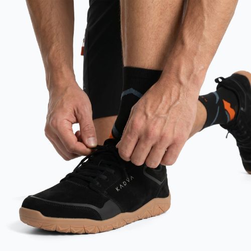 Scarpe barefoot uomo KADVA ROOT nere