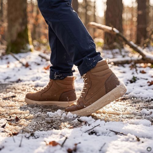 Scarpe barefoot bambino KADVA SPLAYON JR Brown