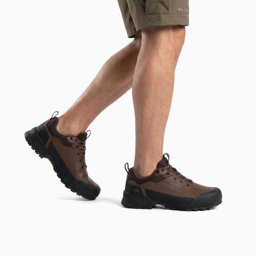 Scarpe da trekking da uomo KADVA Strike Low WP marrone
