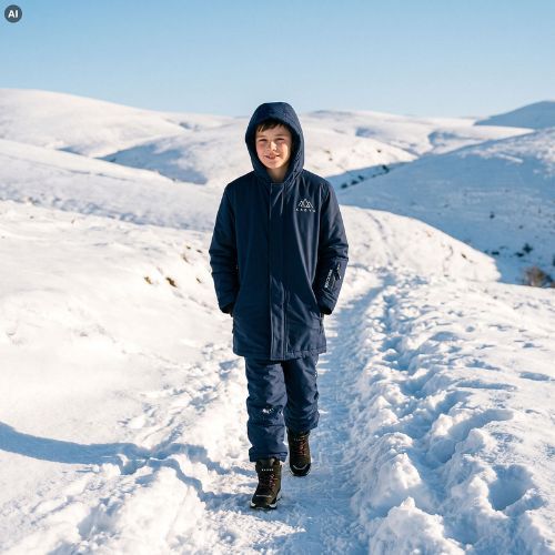 Stivali da neve per bambini KADVA Zora WP JR blu