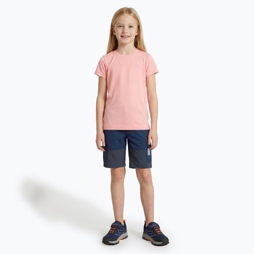Maglietta da trekking per bambini KADVA TrailCore breathable pink