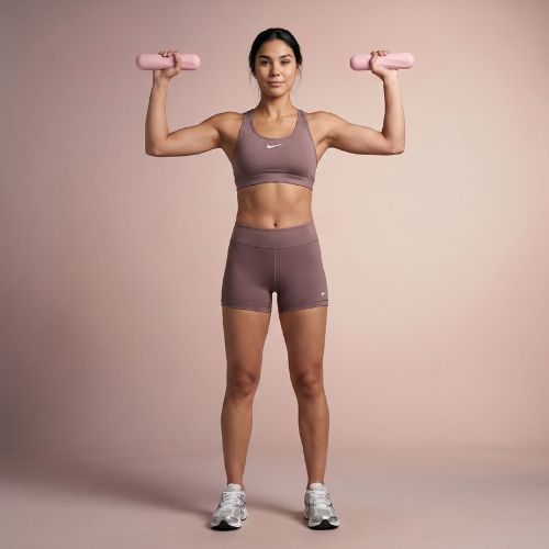 Set di manubri XTREXO SCULPT 2 x 1 kg rosa