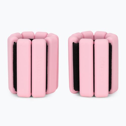 Pesi per caviglie e polsi XTREXO SCULPT 2 x 1.5 kg rosa