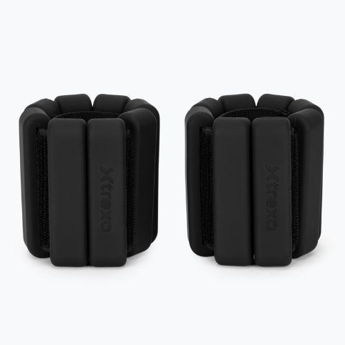Pesi per caviglie e polsi XTREXO SCULPT 2 x 1 kg nero