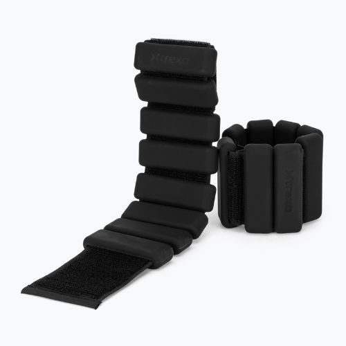 Pesi per caviglie e polsi XTREXO SCULPT 2 x 0,5 kg nero