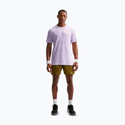 Maglietta da tennis da uomo Nike Court Dri-Fit violet mist