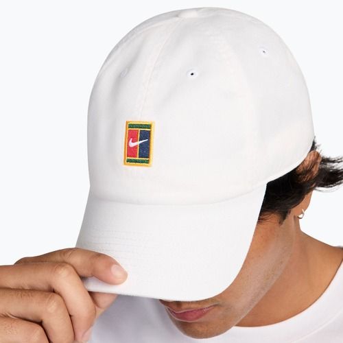 Cappellino con visiera Nike Club Unstructured white
