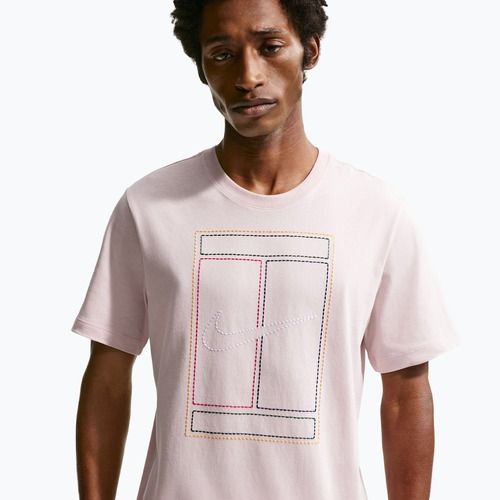 Maglietta da uomo Nike Court Heritage silt red