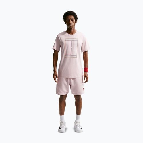 Maglietta da uomo Nike Court Heritage silt red