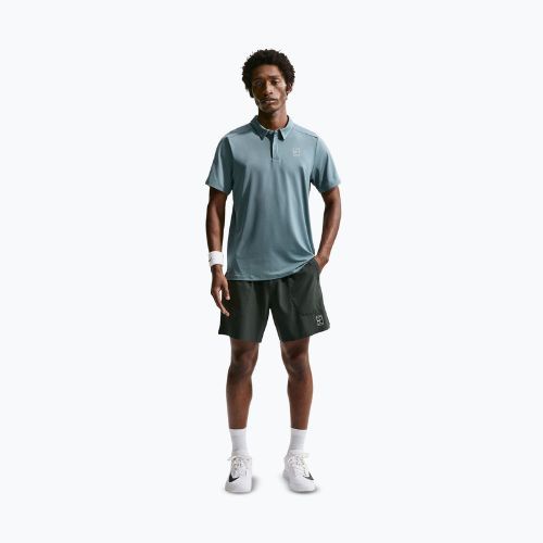 Pantaloncini da tennis da uomo Nike Court Dri-Fit Advantage 6" black spruce/white