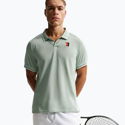 Maglietta da tennis da uomo Nike Court Heritage Polo steam