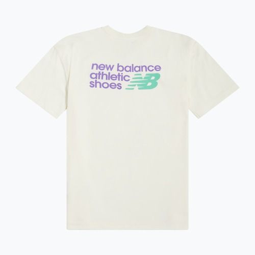 Maglietta per bambini New Balance Athletics Relaxed Premium Graphic Tee sea salt