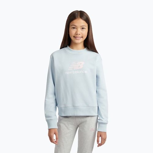 Felpa per bambini New Balance FT Stacked Logo Crew oxford blue
