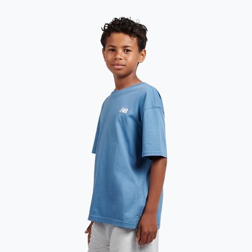 Maglietta per bambini New Balance Jersey Small Logo Tee shoreline blue