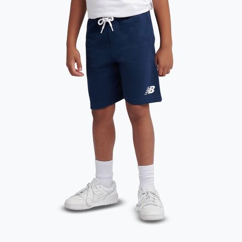 Set bambino New Balance Stacked Logo Tee & FT Short nb bright white