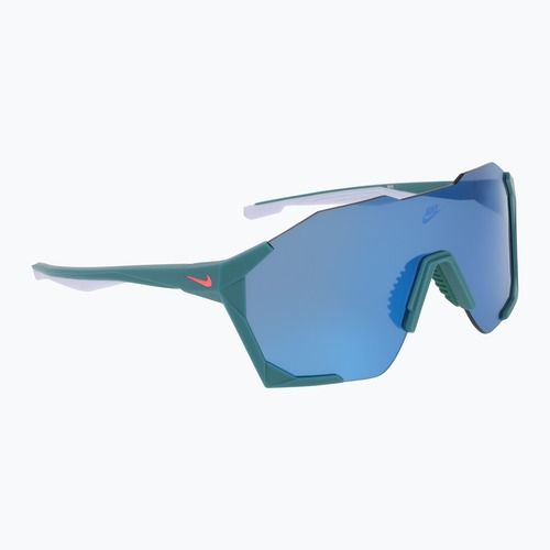 Occhiali da sole Nike Charged Shield matte bicoastal/purple mirror
