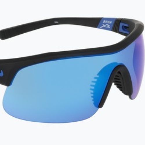 Occhiali da sole Nike Show X1 matte black/blue mirror