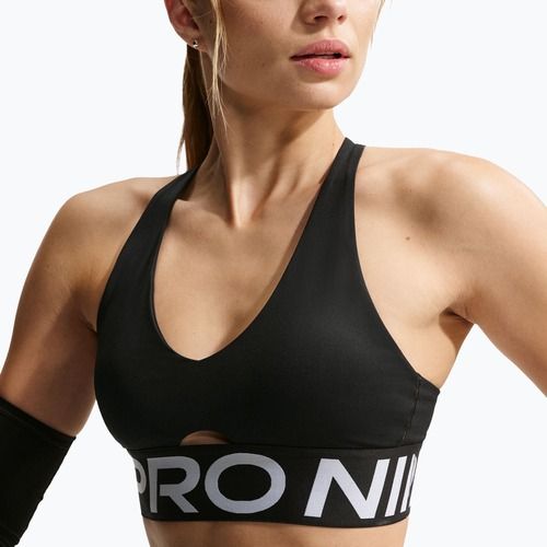 Reggiseno sportivo Nike Pro Sculpt Medium Support black/white/white
