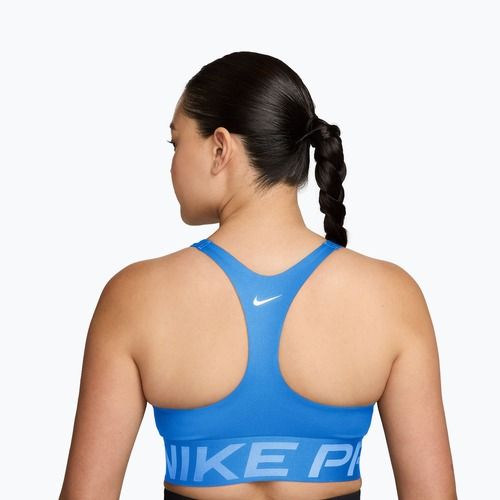 Reggiseno sportivo Nike Pro Sculpt Medium Support university blue/hydrogen blue/white