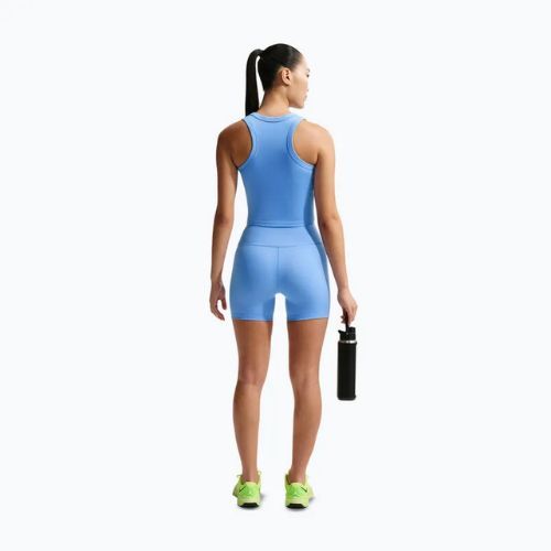 Maglietta da donna Nike One Fitted Dri-Fit Cropped Tank thunder university blue/white