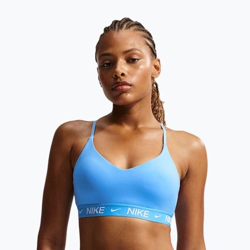 Reggiseno sportivo Nike Dri-Fit Indy Light Support university blue