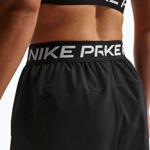 Pantaloncini da allenamento da donna Nike Pro 2in1 black/white