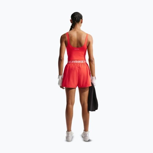 Maglietta da allenamento da donna Nike Pro Sculpt Medium Support Padded Tank light crimson/white