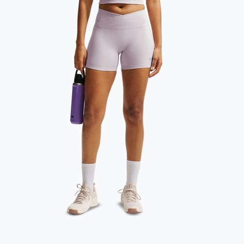 Pantaloncini da donna Nike One Biker 5" platinum violet