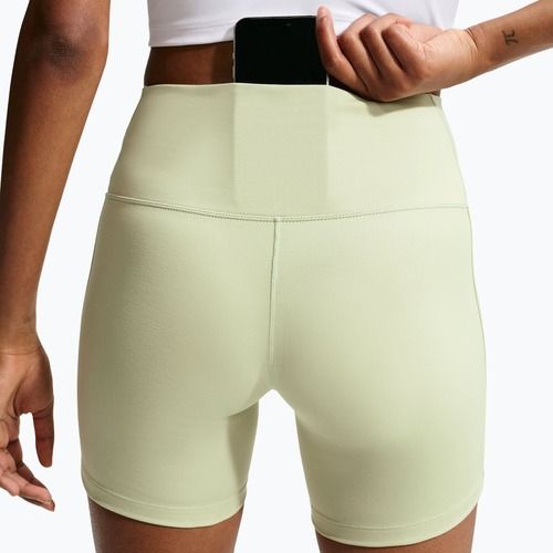 Pantaloncini da donna Nike One Biker 5" olive aura