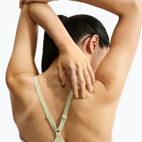 Reggiseno sportivo Nike Indy Padded Gloss olive aura