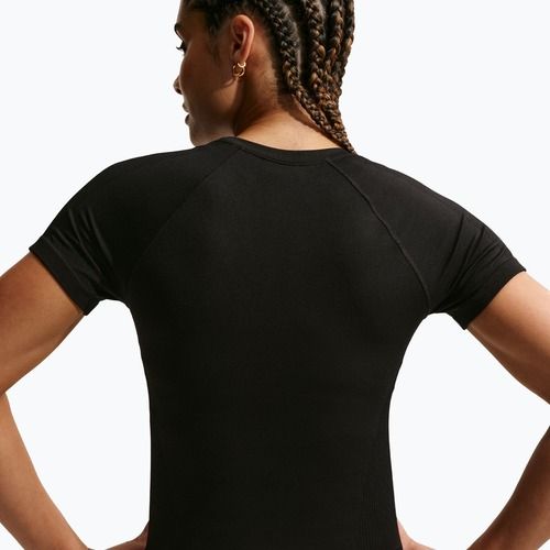 Maglietta da allenamento da donna Nike Pro Seamless Dri-Fit black