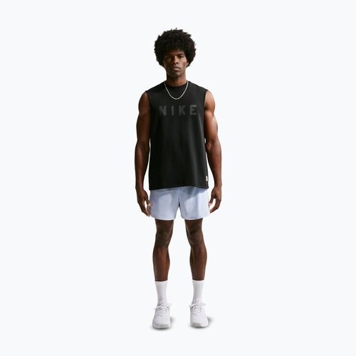 Pantaloncini da allenamento da uomo Nike N.A.C. Dri-Fit 5" hydrogen blue/black/light armory blue
