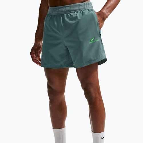 Pantaloncini da uomo Nike Pro Training Dri-Fit 6" mineral slate/green strike