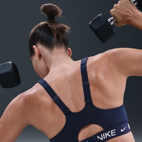 Reggiseno sportivo Nike Indy High Support midnight navy