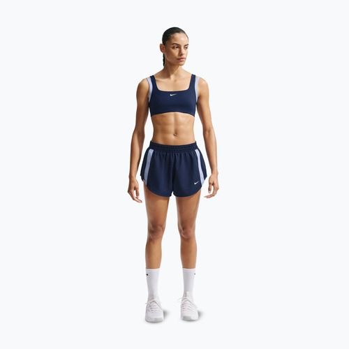Reggiseno sportivo Nike One Light Support midnight navy/aluminium/white