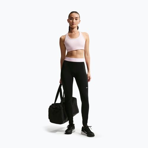 Leggings da donna Nike Pro Mid-Rise Full black/pink foam/white