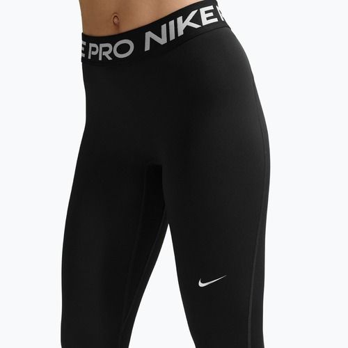 Leggings da donna Nike Pro Mid-Rise Full black/white