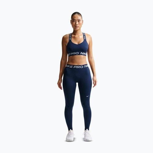 Leggings da donna Nike Pro Mid-Rise Full midnight navy/white
