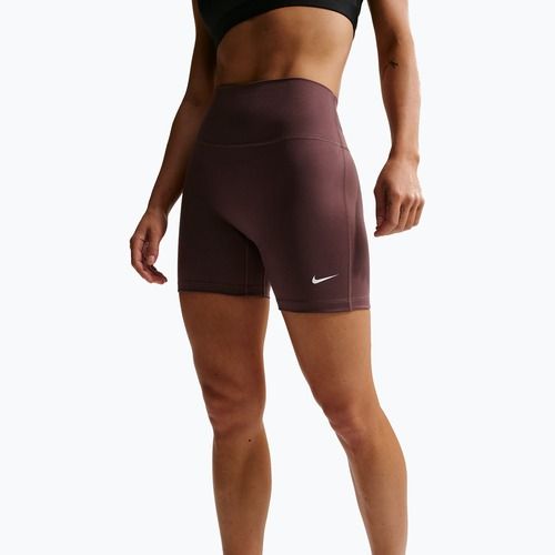 Pantaloncini da donna Nike One High-Waisted Biker 5" tattoo/white