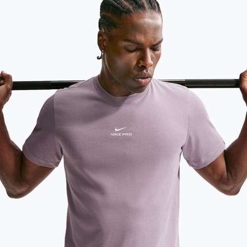 Maglietta da allenamento da uomo Nike Pro Dri-Fit light violet ore/white