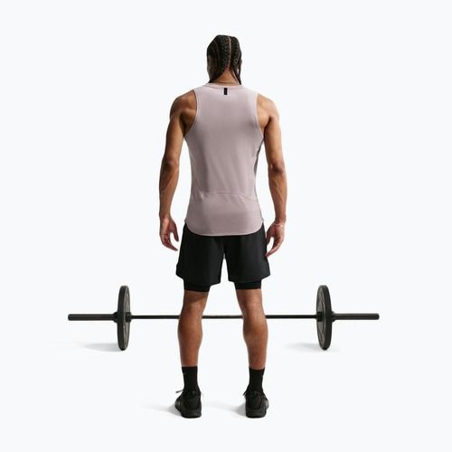 Maglietta da allenamento da uomo Nike Pro Training Dri-Fit light violet ore/black