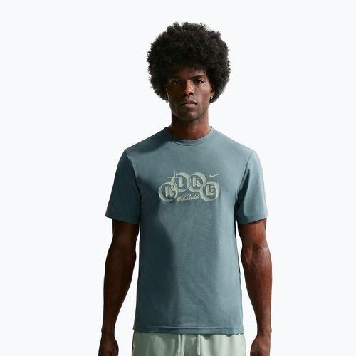 Maglietta da allenamento da uomo Nike Hyverse Dri-Fit Training mineral slate/steam
