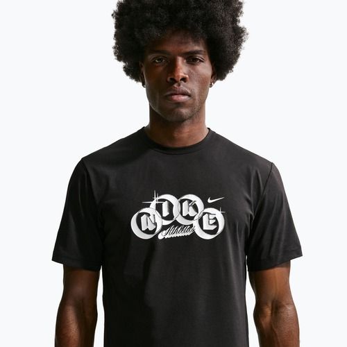 Maglietta da allenamento da uomo Nike Hyverse Dri-Fit Training black/white
