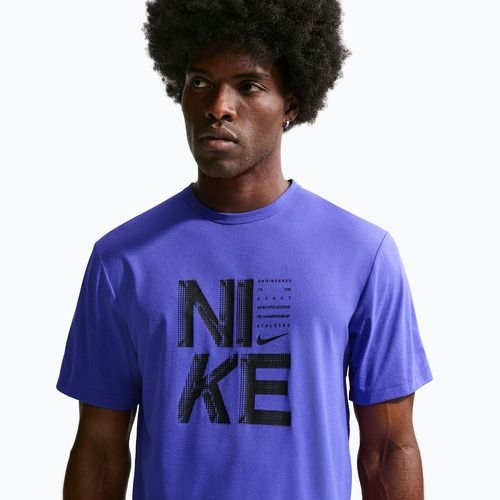 Maglietta da allenamento da uomo Nike Hyverse Dri-Fit Persian violet/black