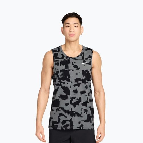Maglietta da allenamento da uomo Nike Hyverse Dri-Fit TT smoke grey/black/white