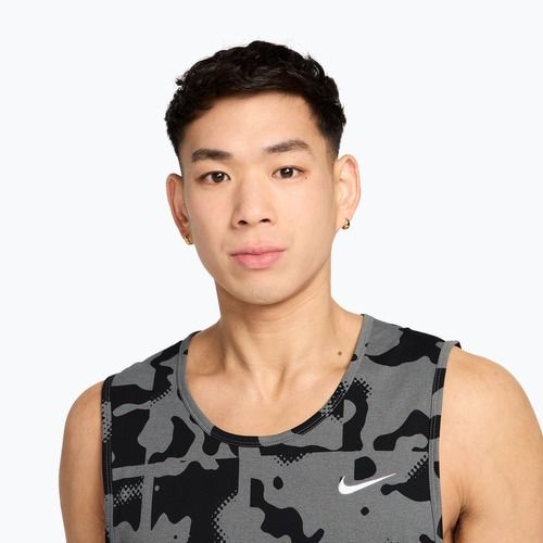 Maglietta da allenamento da uomo Nike Hyverse Dri-Fit TT smoke grey/black/white