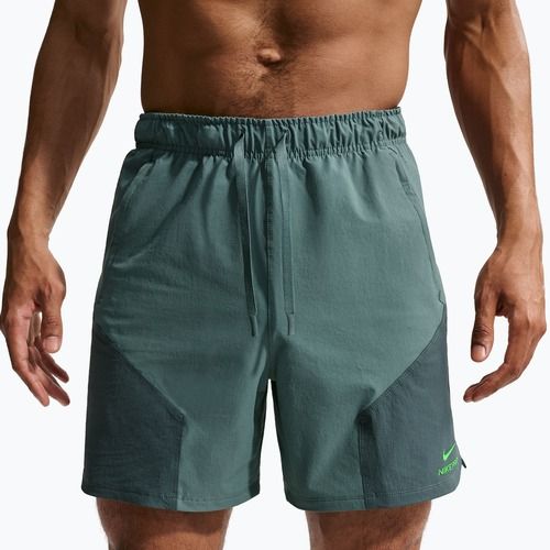 Pantaloncini da uomo Nike Pro Training Dri-Fit 6" mineral slate/faded spruce/green strike