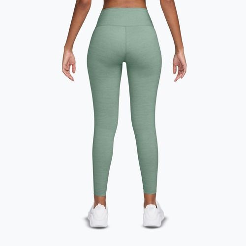 Leggings da donna Nike One Seamless Front High-Waisted steam/white