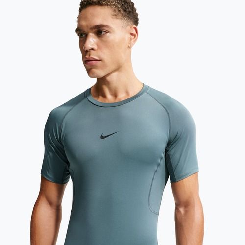 Maglietta da allenamento da uomo Nike Pro Dri-Fit Tight Fitness mineral slate/black