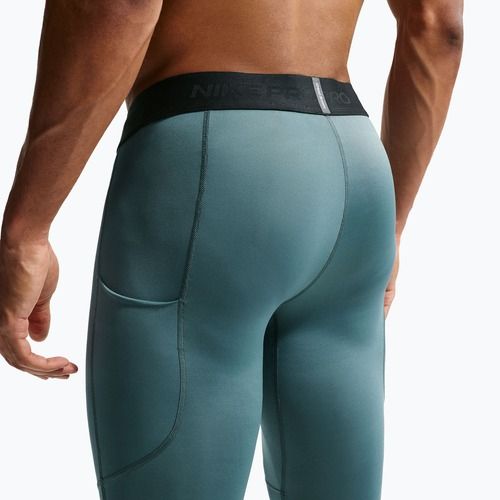 Leggings da allenamento da uomo Nike Pro Dri-Fit 3/4 Tight Fitness mineral slate/black